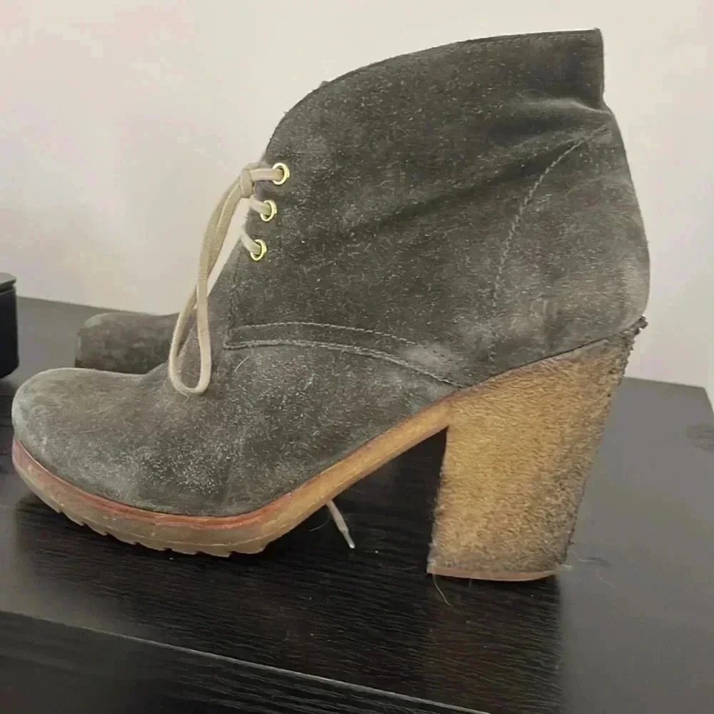 Dark green Prada booties - Picture 3 of 7